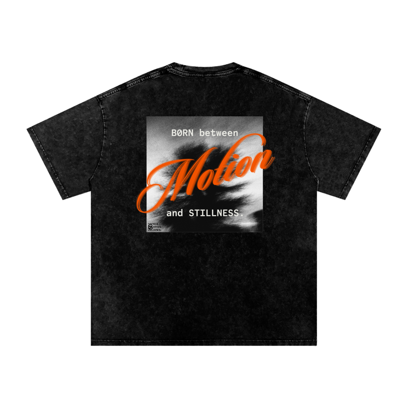 Motion and Stillness - T-shirt (Black)