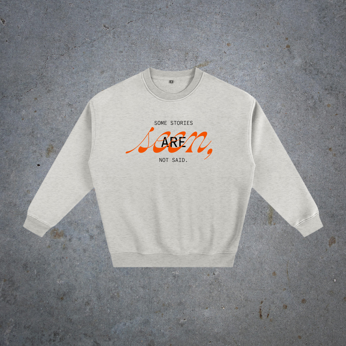 Some Stories - Crewneck (Light Gray)